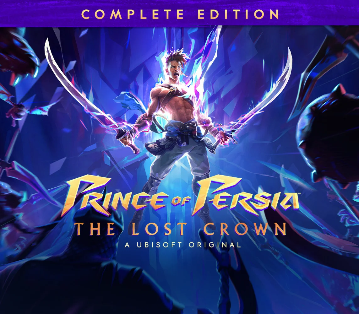 Prince of Persia Lost Crown Complete cover, Sargon on Mount Qaf cliffs