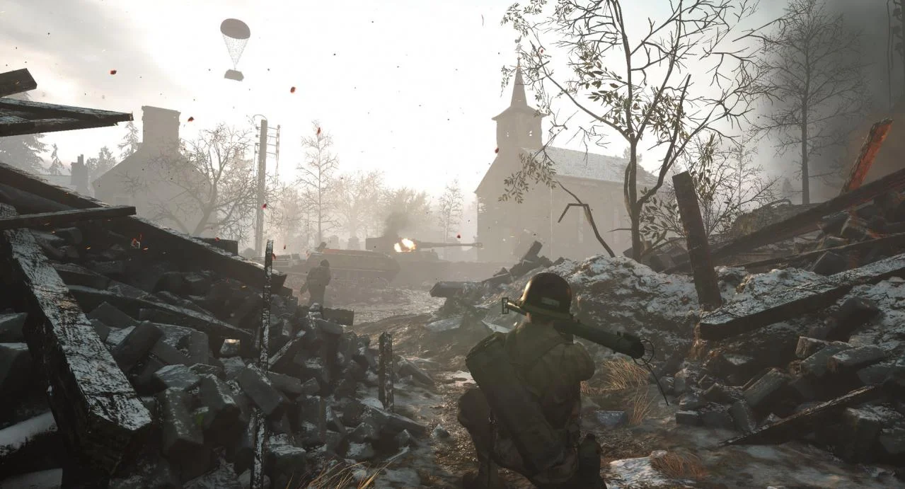 Hell Let Loose artillery and hedgerow fighting