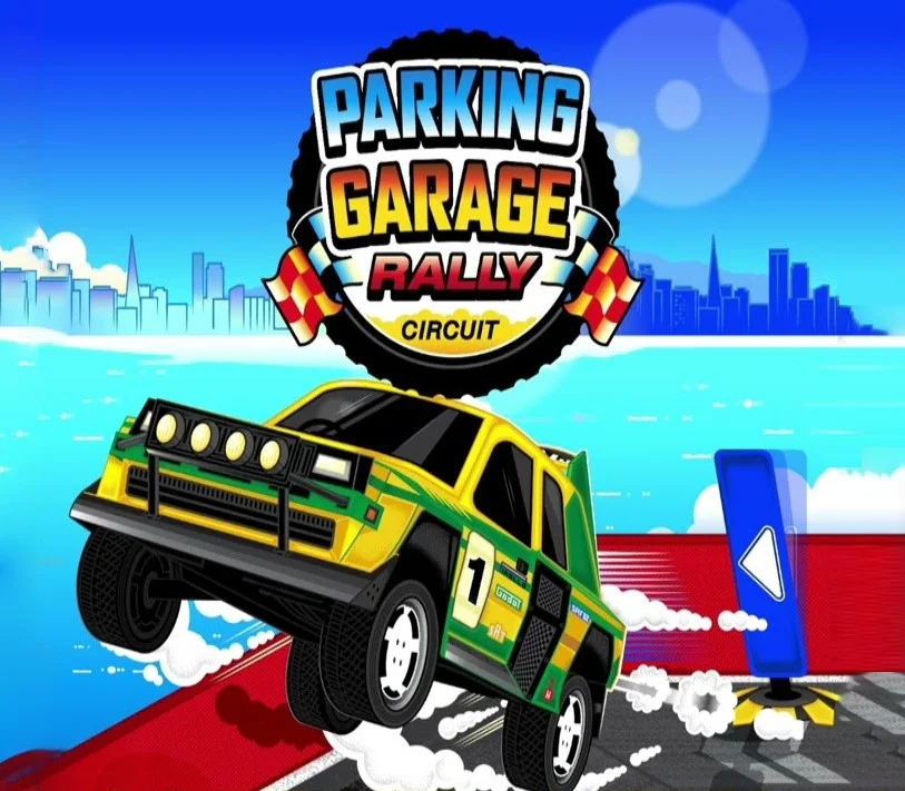 Parking Garage Rally Circuit Steam cover, arcade garage rally