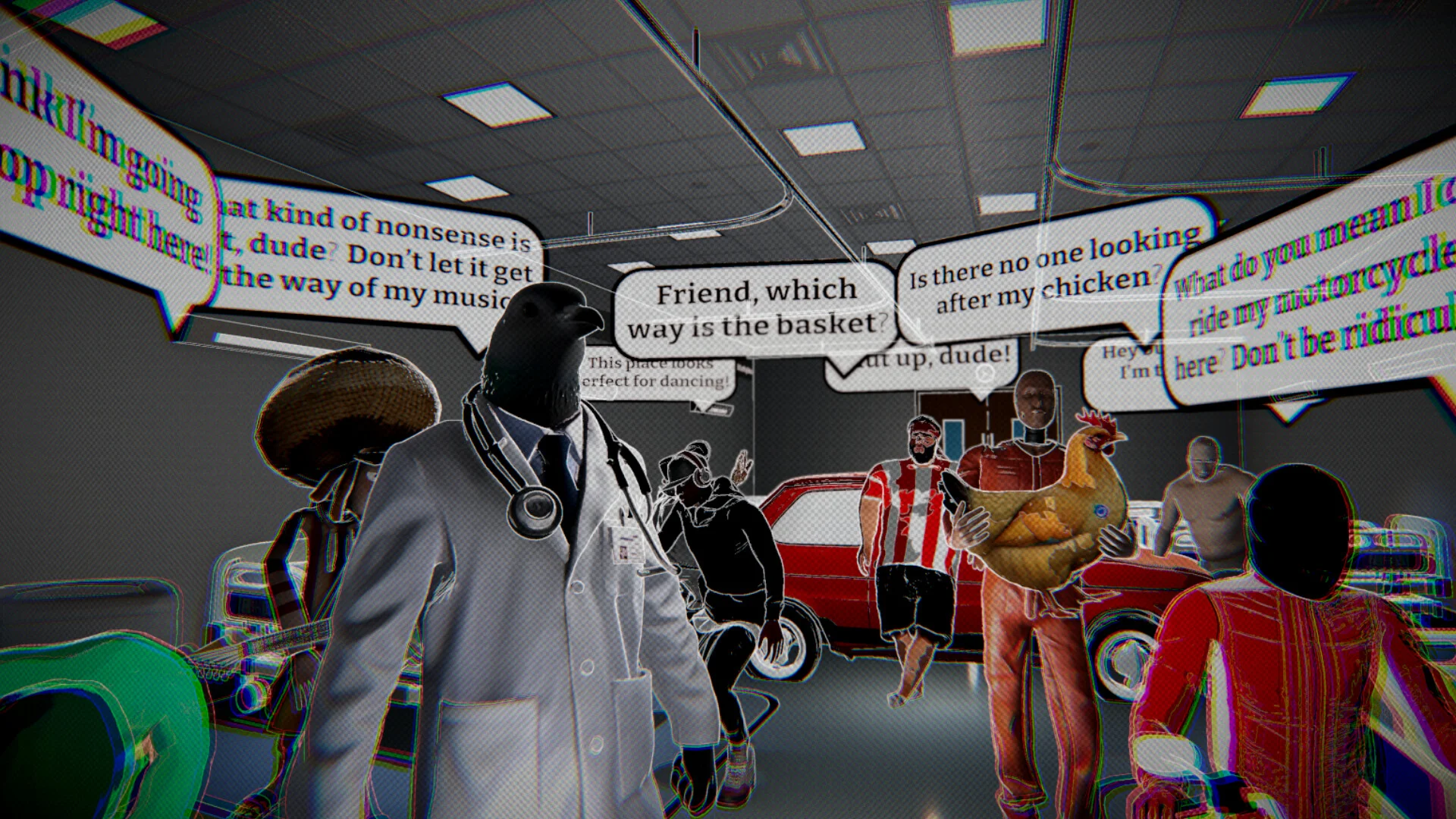 Doctor Pigeon Simulator ward screenshot