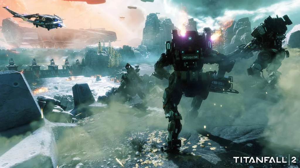 Titanfall 2 Pilot loadout and warpaint customisation screen