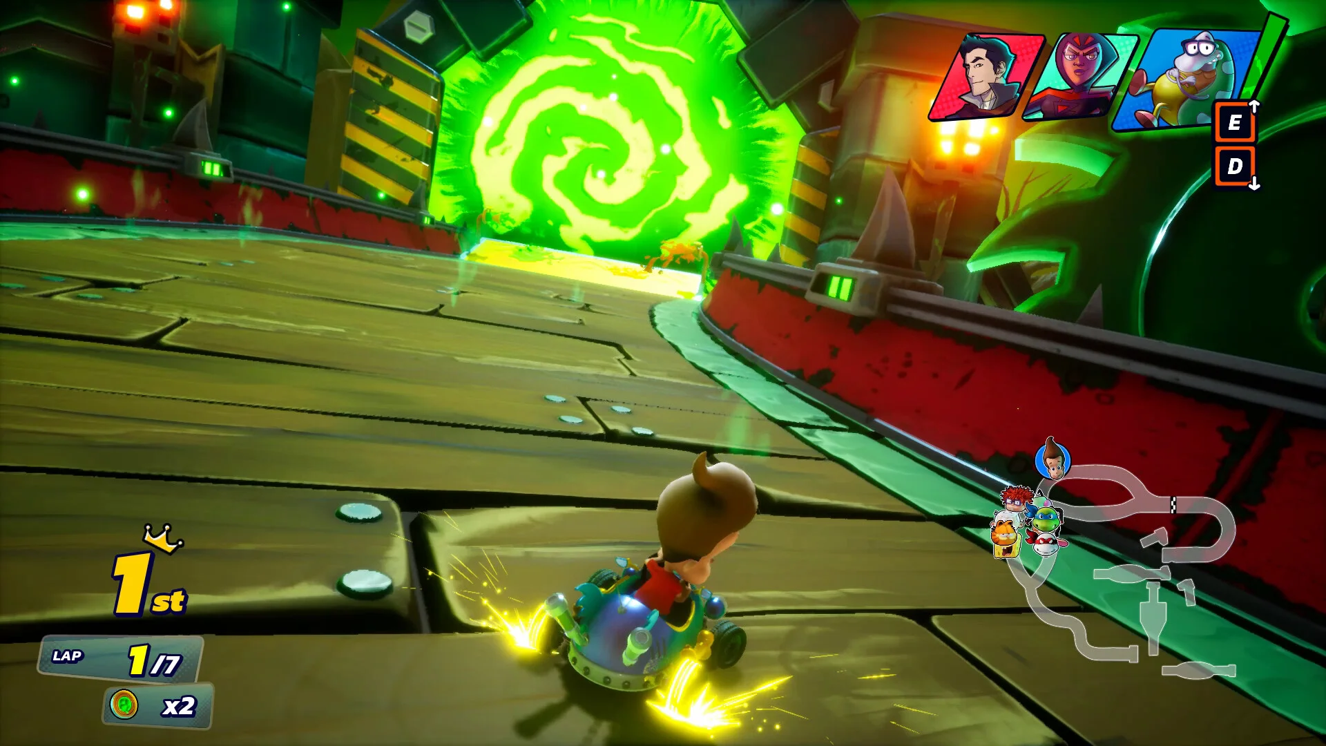 Nickelodeon Kart Racers 3 TMNT crew