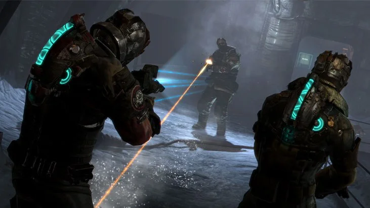 Dead Space 3 weapon bench assembling a limb cutter