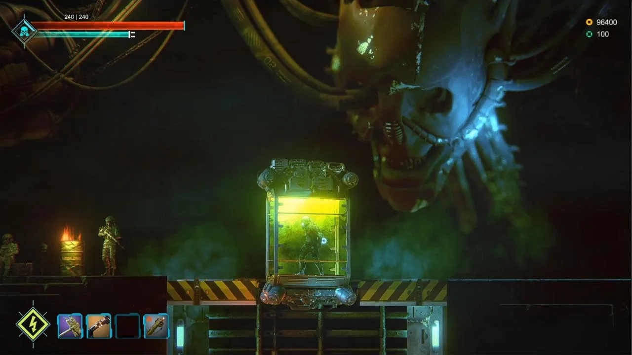 Dark Light Mirari&Co cyberpunk action-platformer screenshot