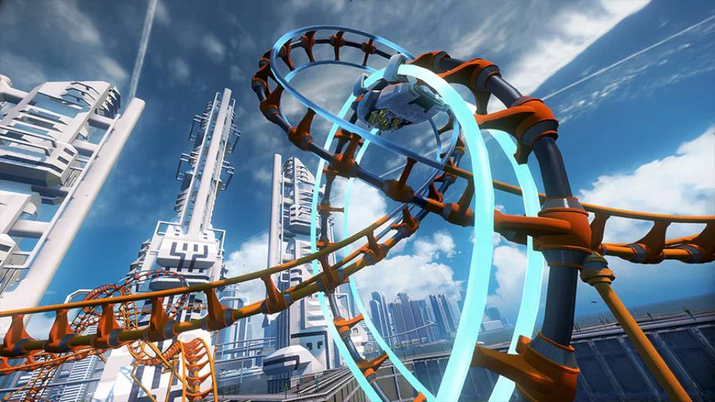 ScreamRide physics destruction when test cart hits joint
