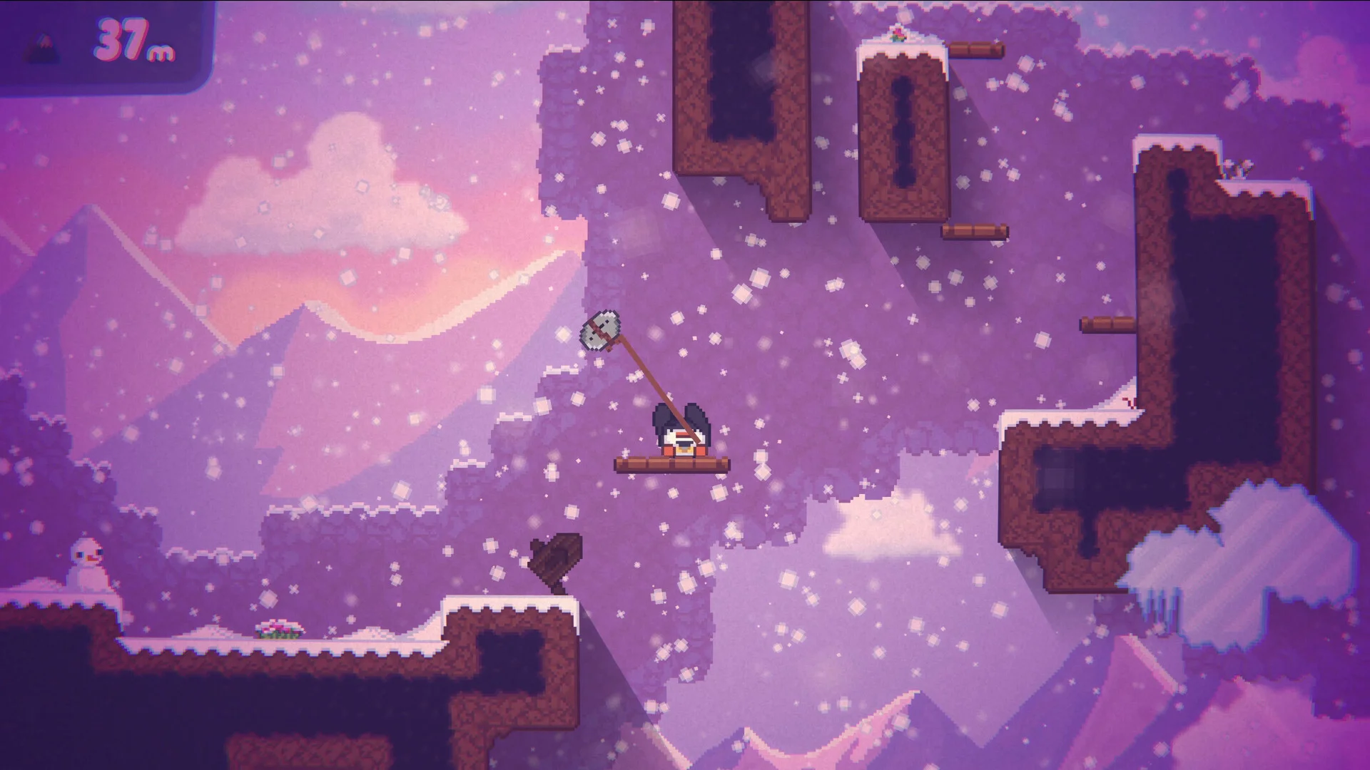 Bread and Fred Steam summit speedrun on the snow