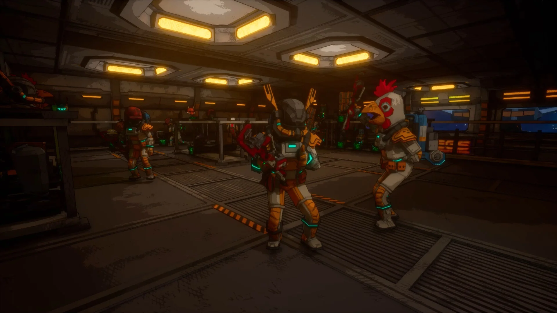 DREGS clone respawn and extraction gameplay screenshot
