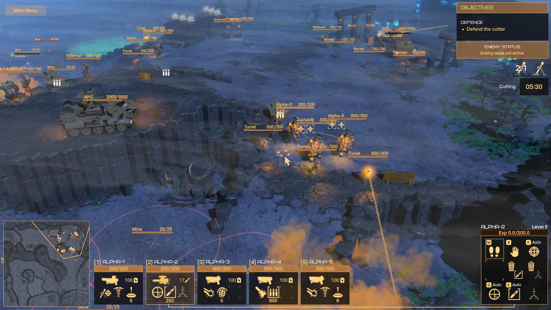 Expedition Shadow World five troopers in real time