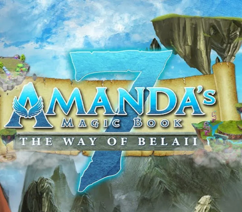 Amanda Magic Book 7 cover of the Belaii manuscript