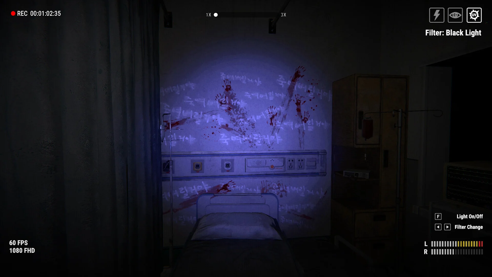 UNBOUND chase through darkened hospital halls