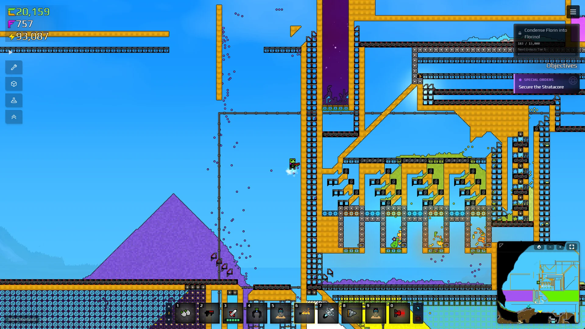 Sandustry destructible biome mining Steam