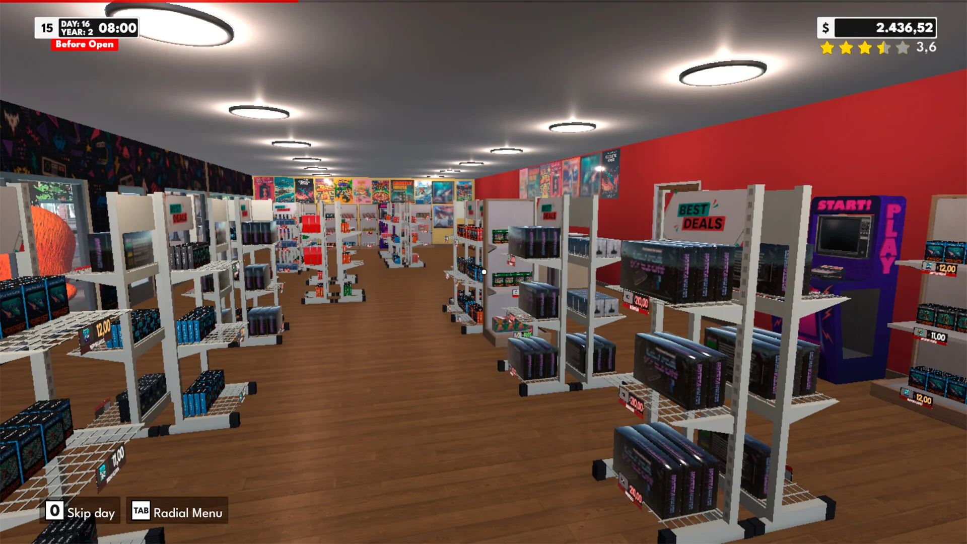 Game Store Chronicle 1980s counter screenshot