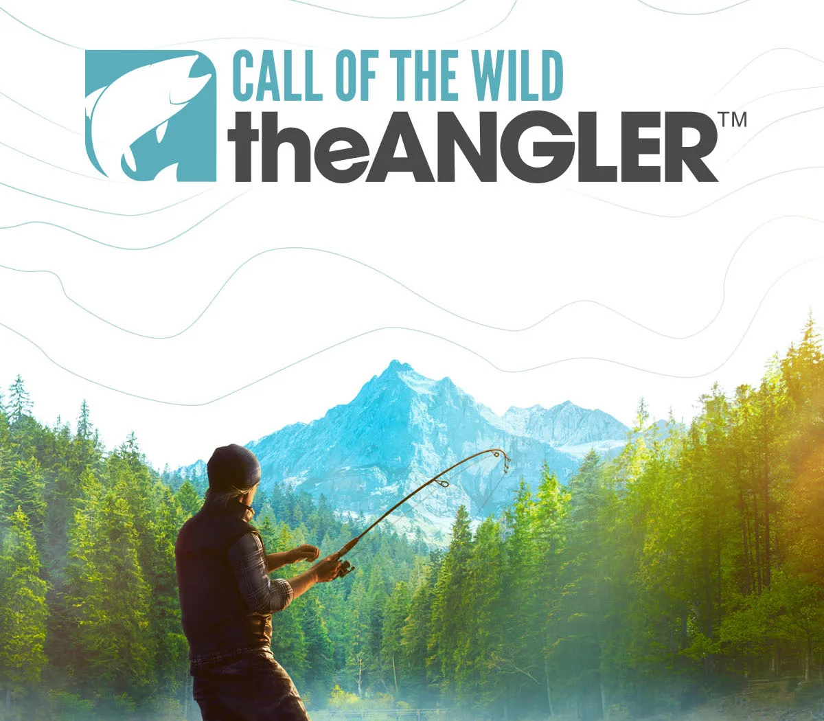 Call of the Wild The Angler AU Xbox key cover of a lakeside cast