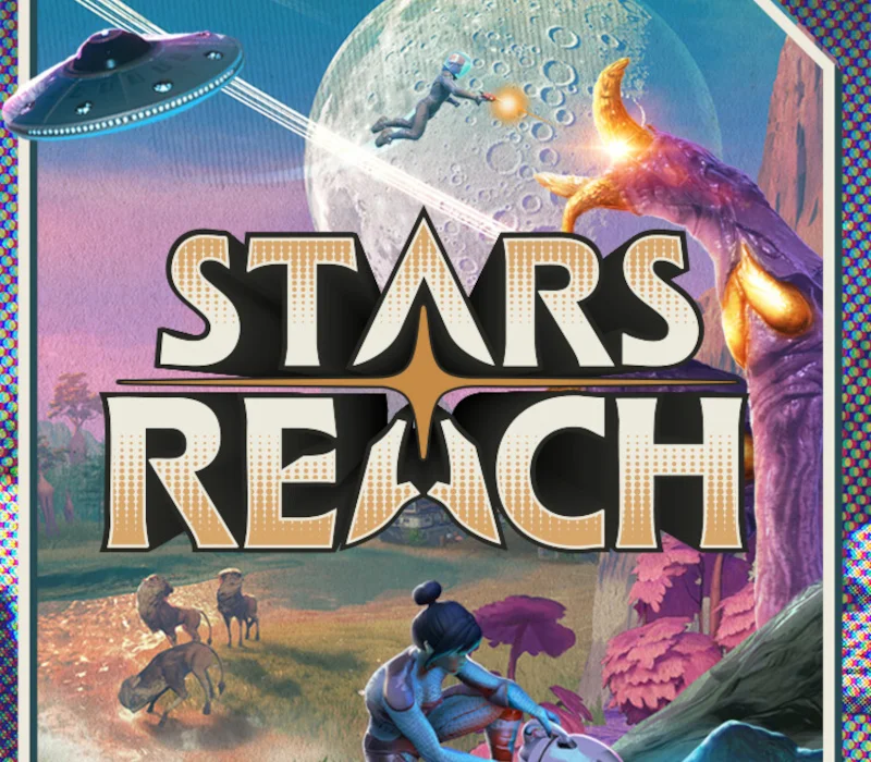 Stars Reach cover art, Playable Worlds MMO galaxy exploration Early Access