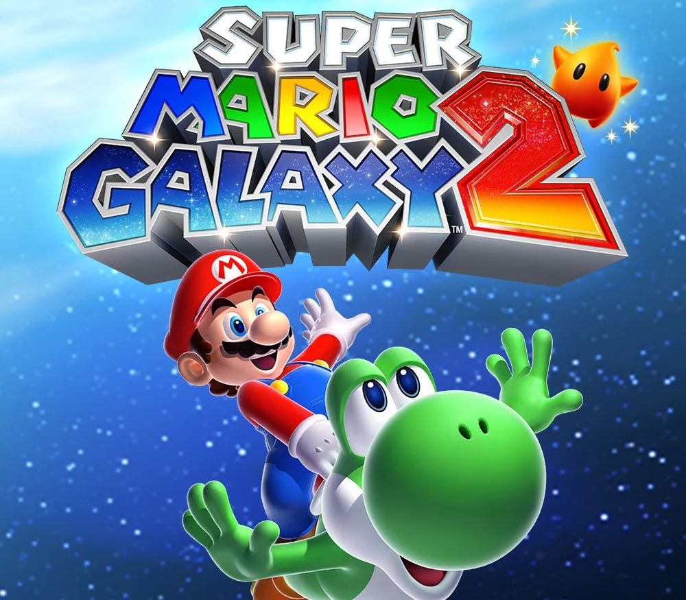 Super Mario Galaxy 2 cover, Starship Mario Yoshi