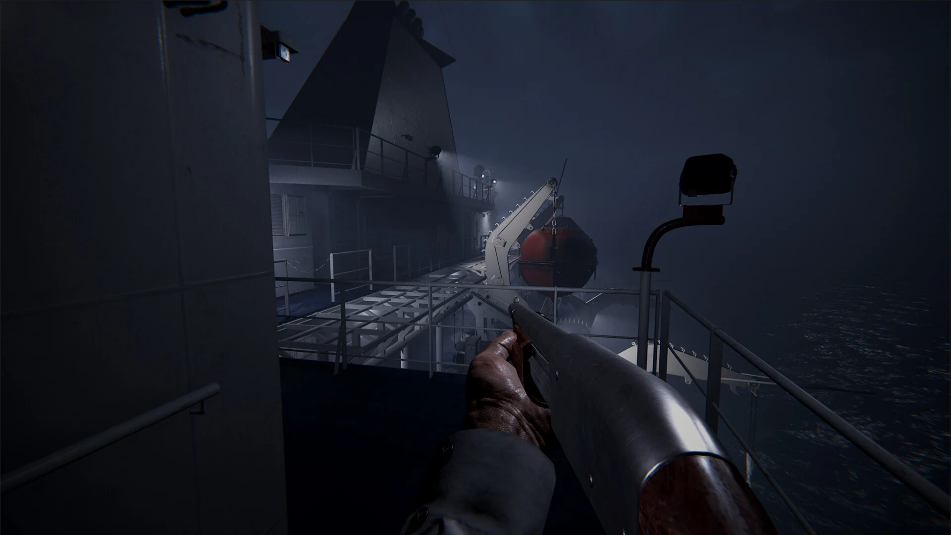 SENARA puzzle clues in a survival horror cabin