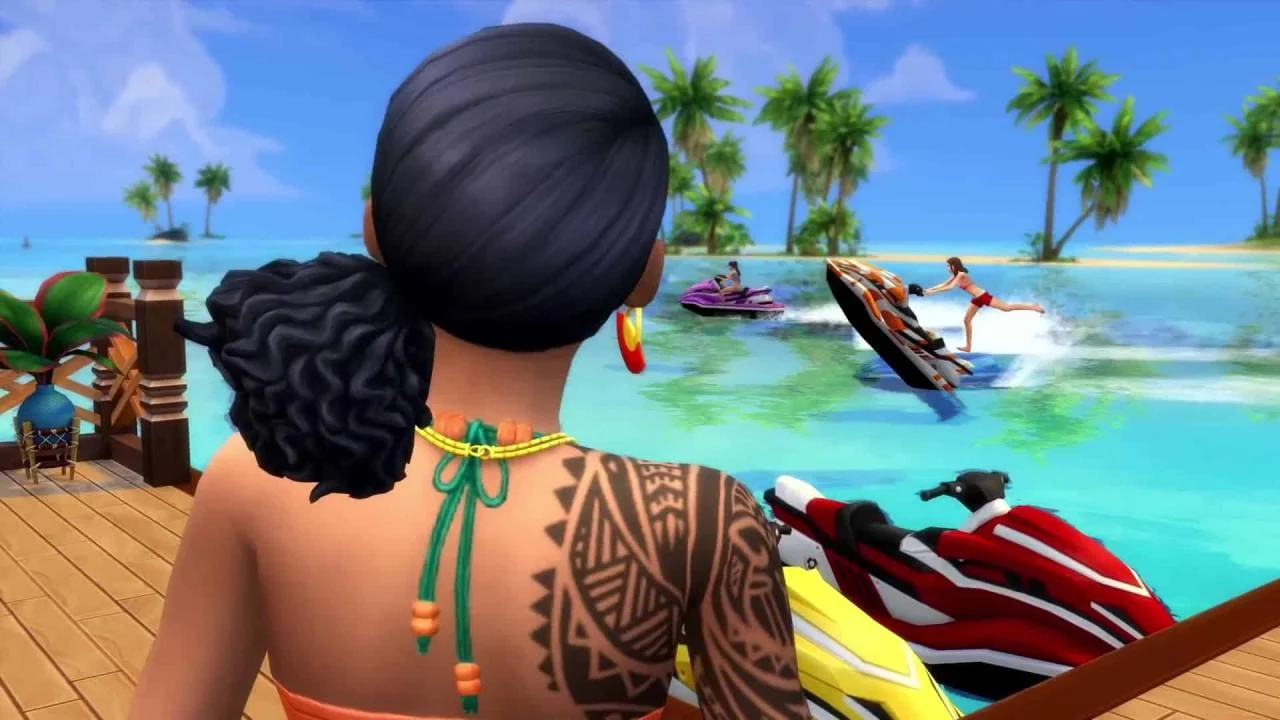 The Sims 4 - Island Living DLC EA App Key EU artwork 3
