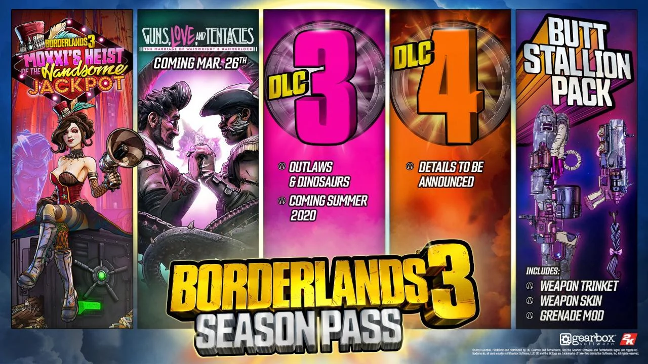 Borderlands 3 - Season Pass DLC Epic Games Key EU artwork 2
