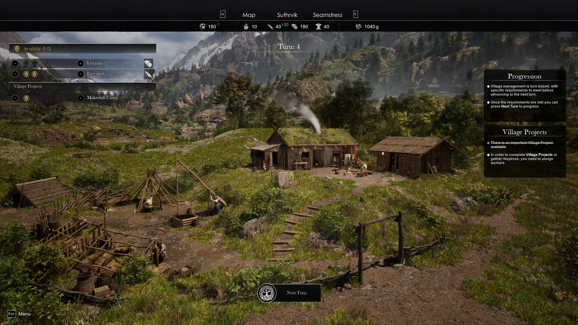 NORSE: Oath of Blood Viking stronghold