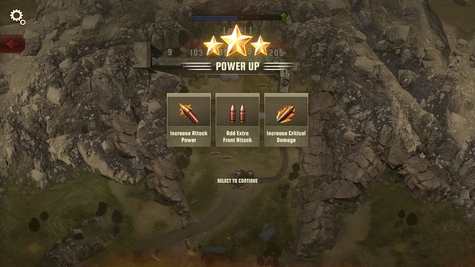 Blitzkrieg Express train puzzle level