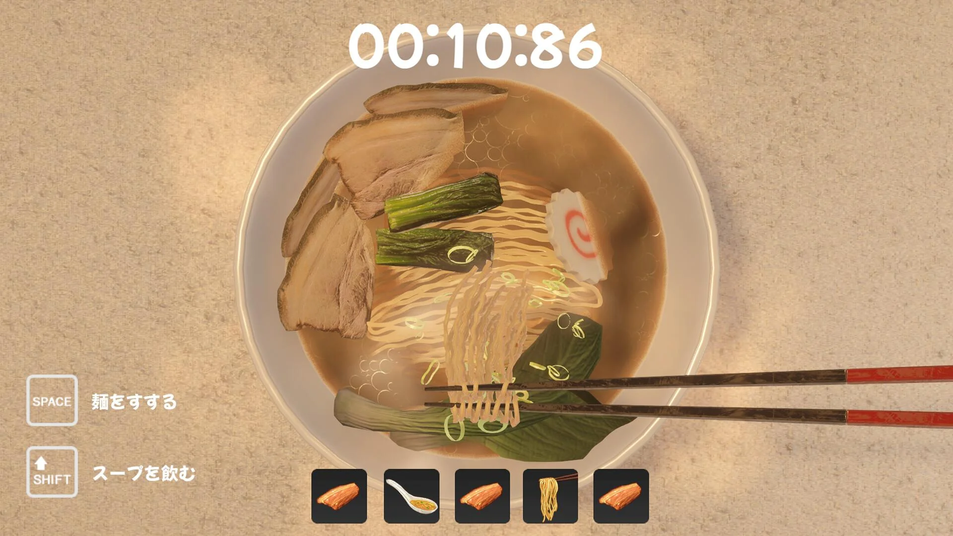 Ramen Simulator Single-player Windows screenshot