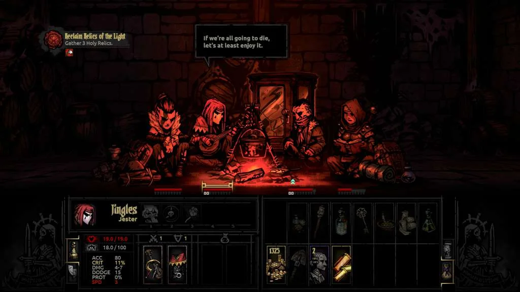 Darkest Dungeon ancestral estate map
