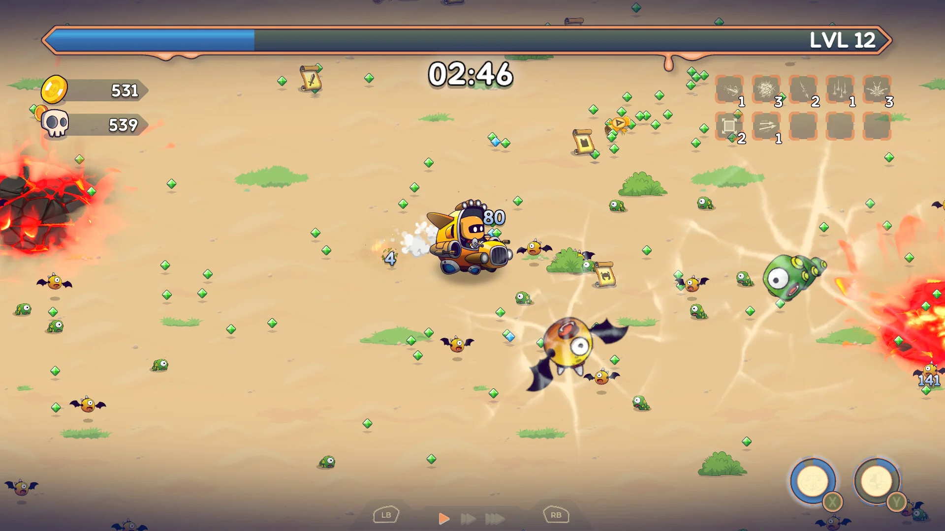Monster Rush Survivors Windows screenshot