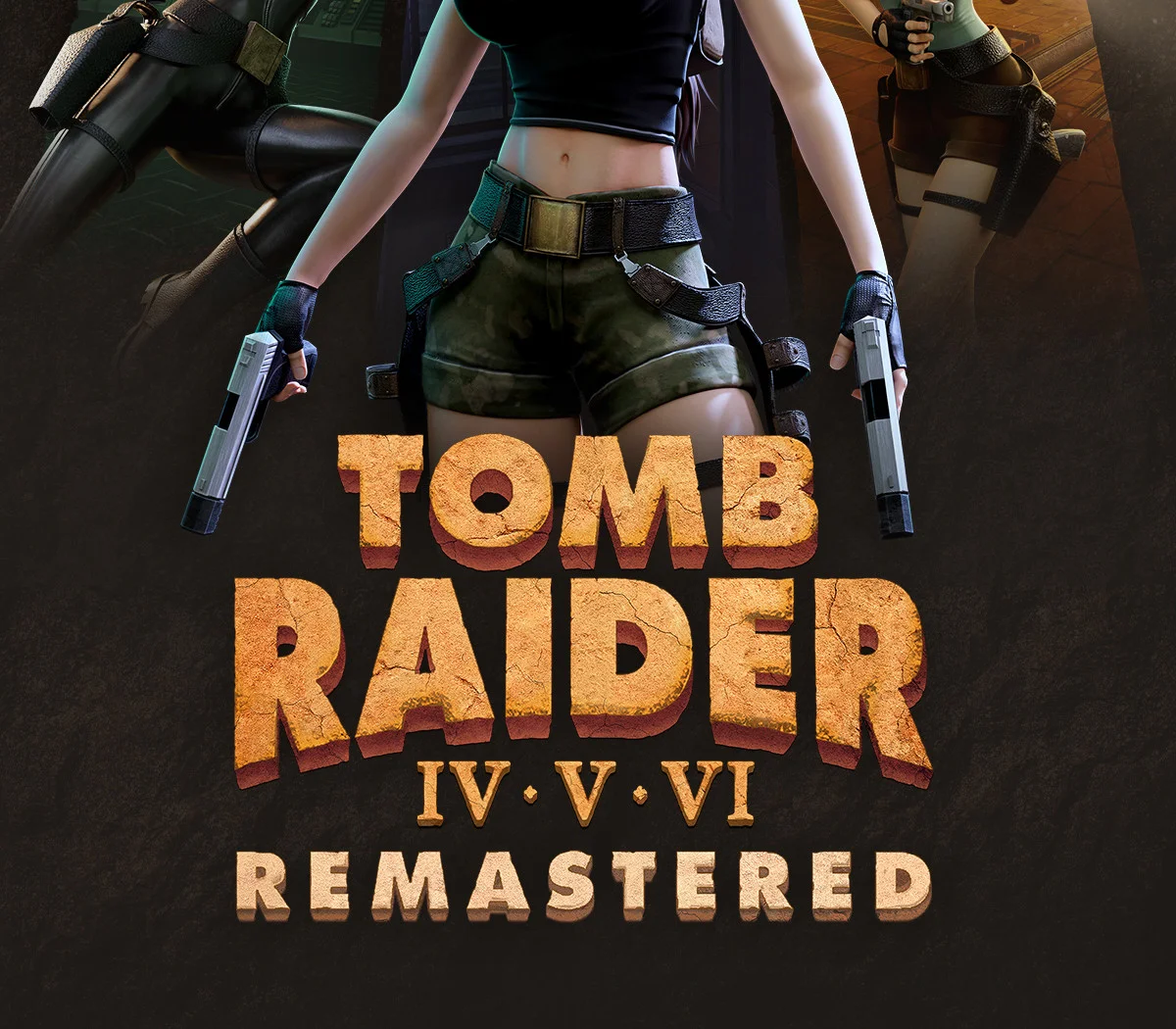 Tomb Raider IV-VI Remastered cover, Lara Croft
