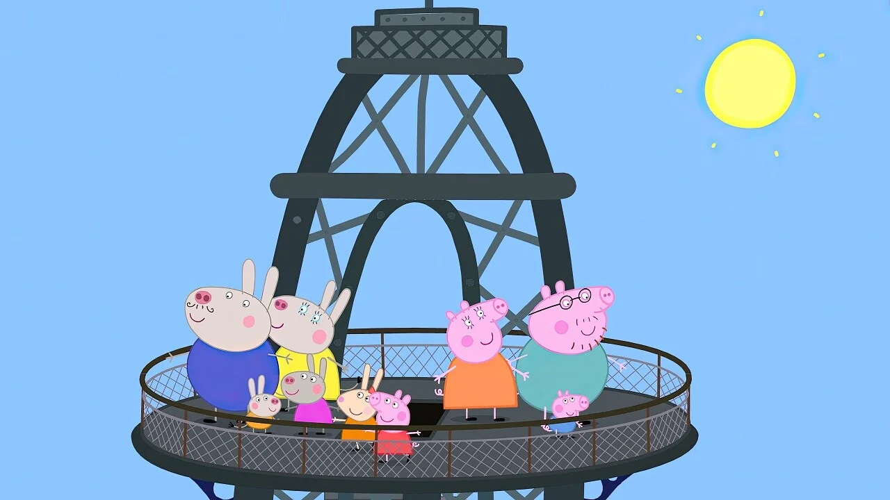 Peppa Pig World Adventures neighbourhood house