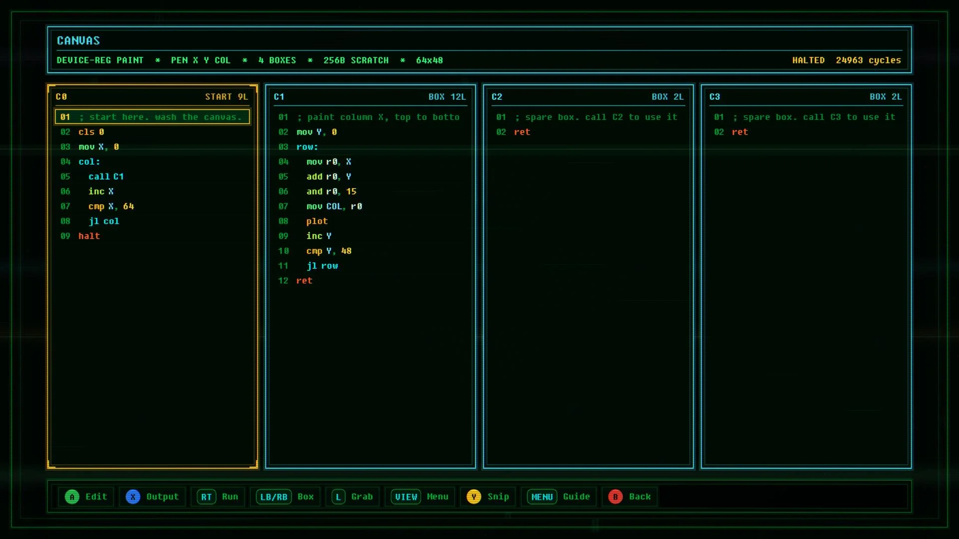 SYSCALL nine-core rack