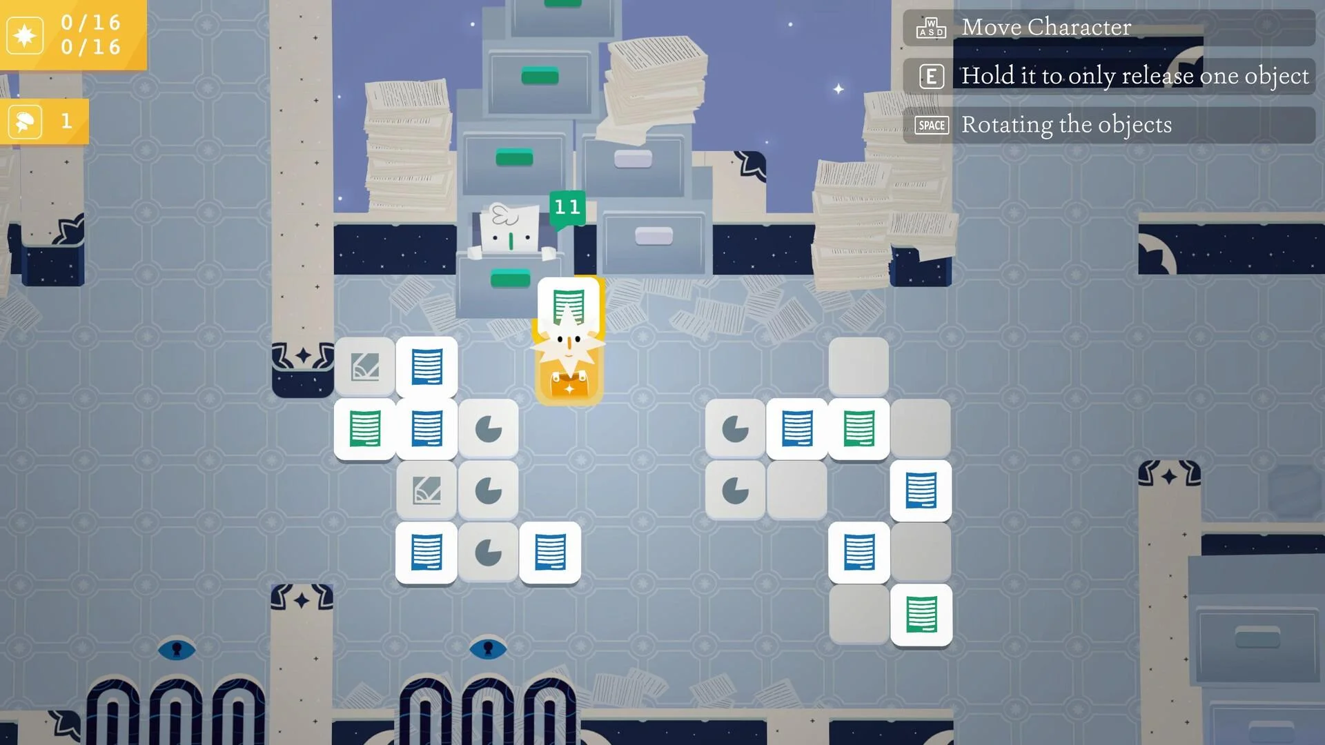 Mind Inc Two Blackbirds hand-drawn cozy puzzle screenshot