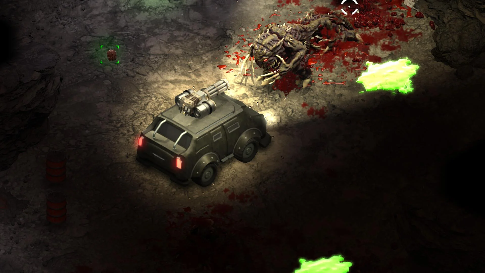 Palpus X Annihilation armed truck on the map