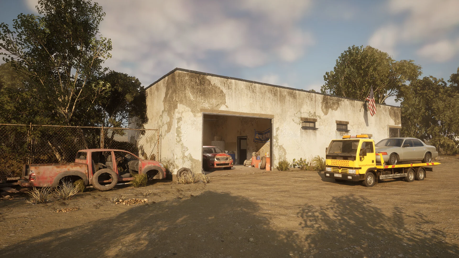 Car Dealer Simulator workshop paint and mechanical repairs