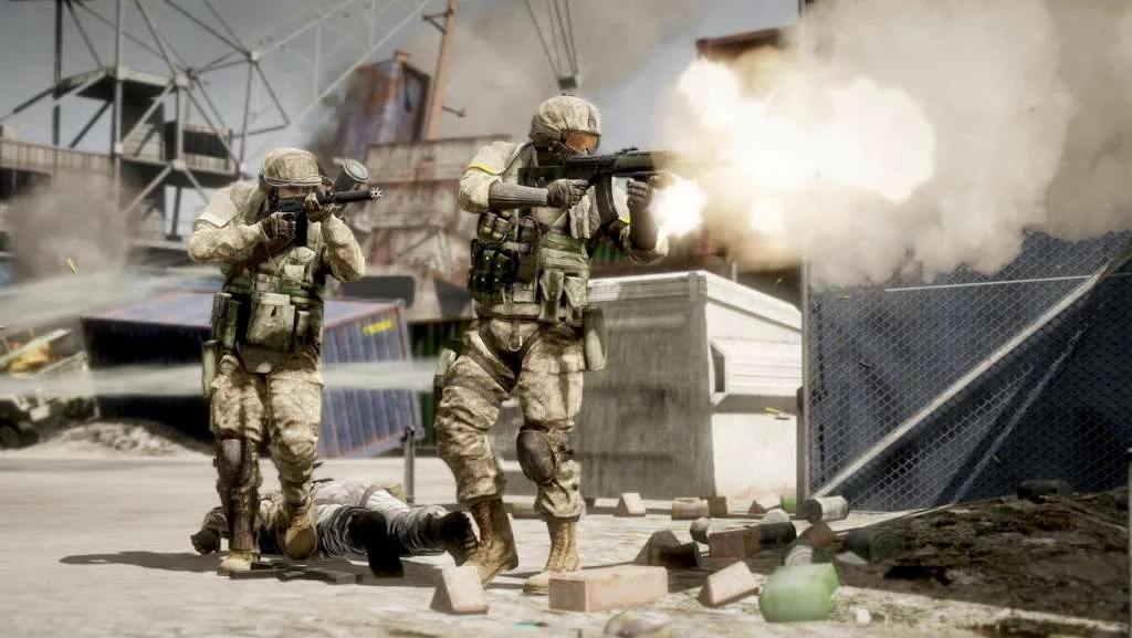 Battlefield Bad Company 2 Deluxe Vietnam art as historical extras