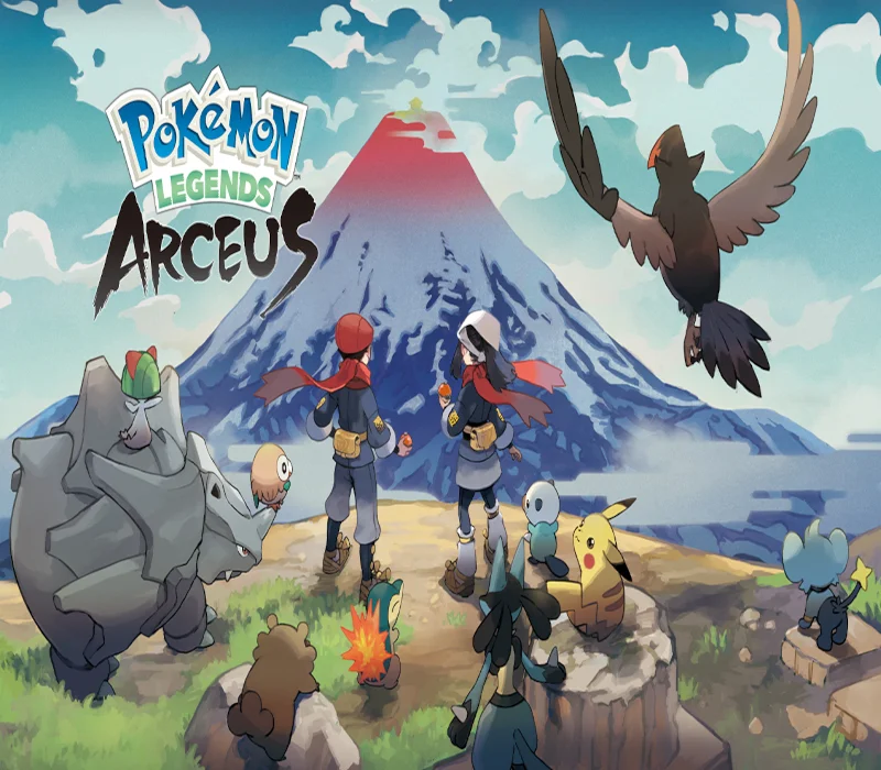Pokémon Legends Arceus cover, Hisui survey