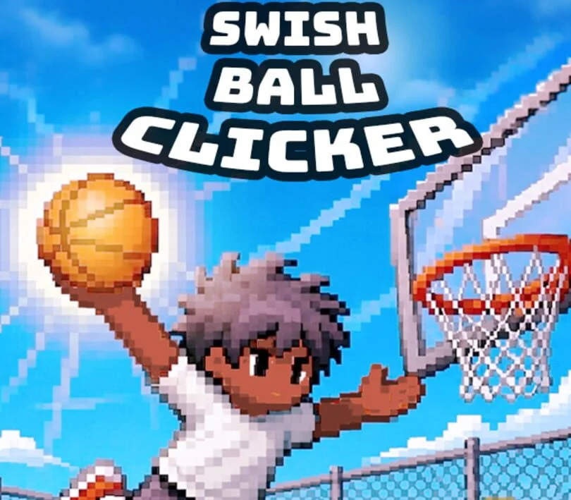 Swish Ball Clicker cover of a basketball idle