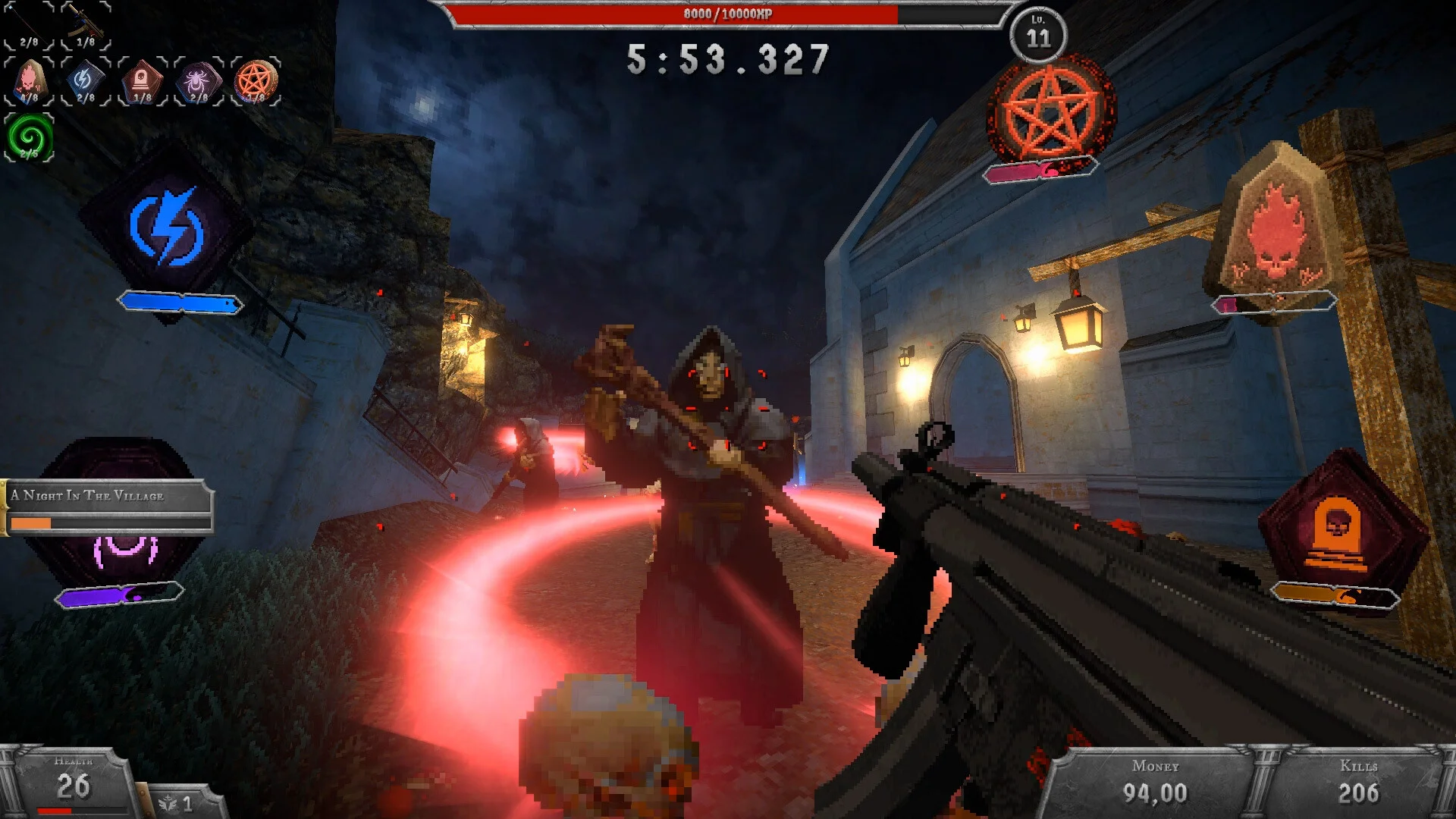 Bloodshed cult horde battle