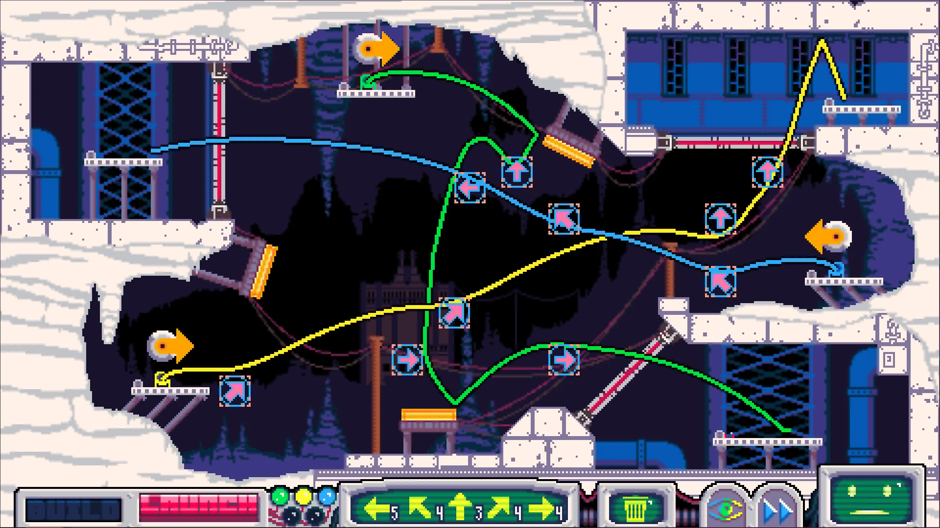 Mothership Down re-engineer perfect solution puzzle screenshot