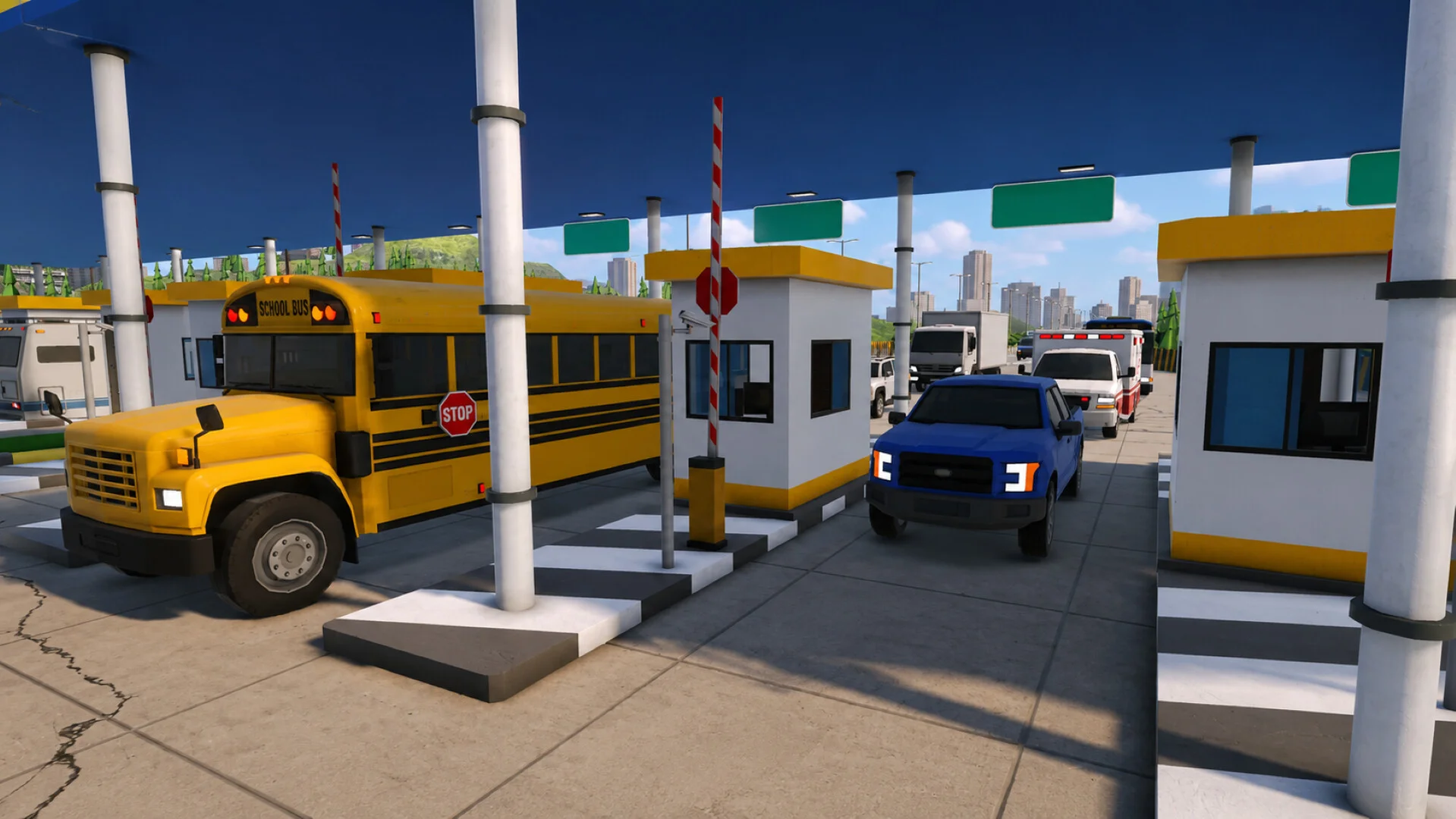 Toll Plaza Simulator lane upgrades