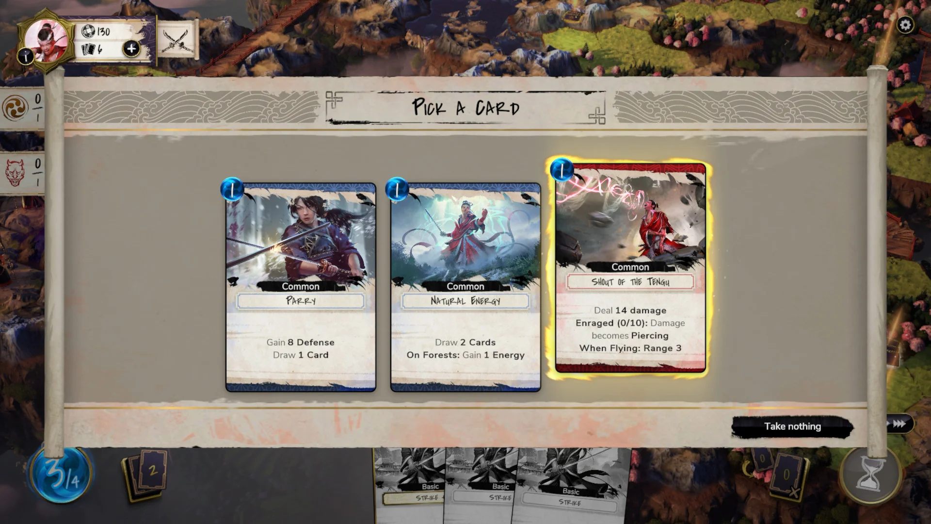 Mahokenshi samurai mage blade and magic turn strategy screenshot
