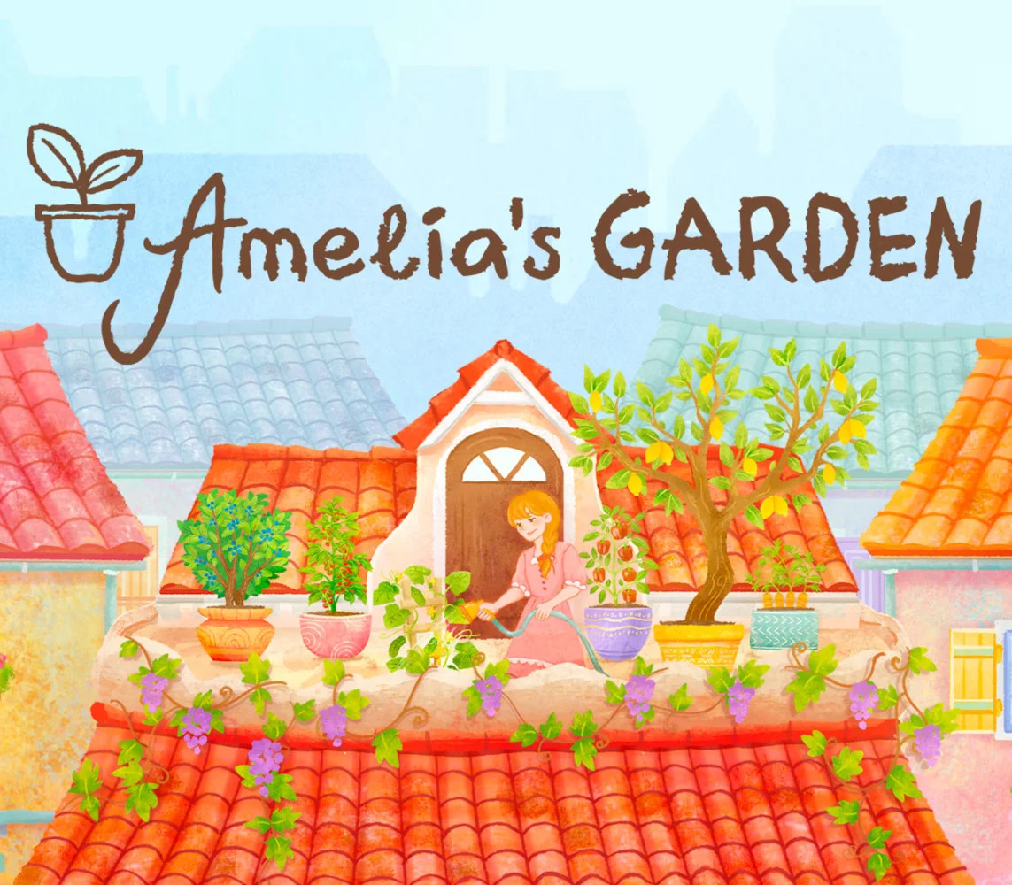 Amelia's Garden cover, rooftop pots