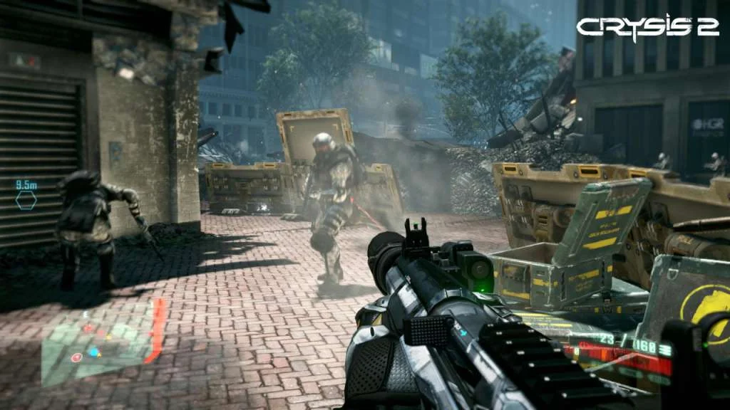 Crysis 2 first-person shooter Nanosuit 2 adaptation