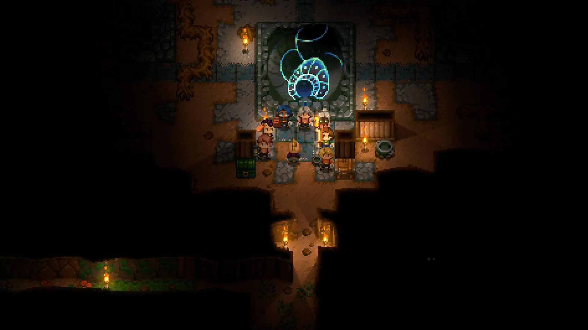 Core Keeper underground mine
