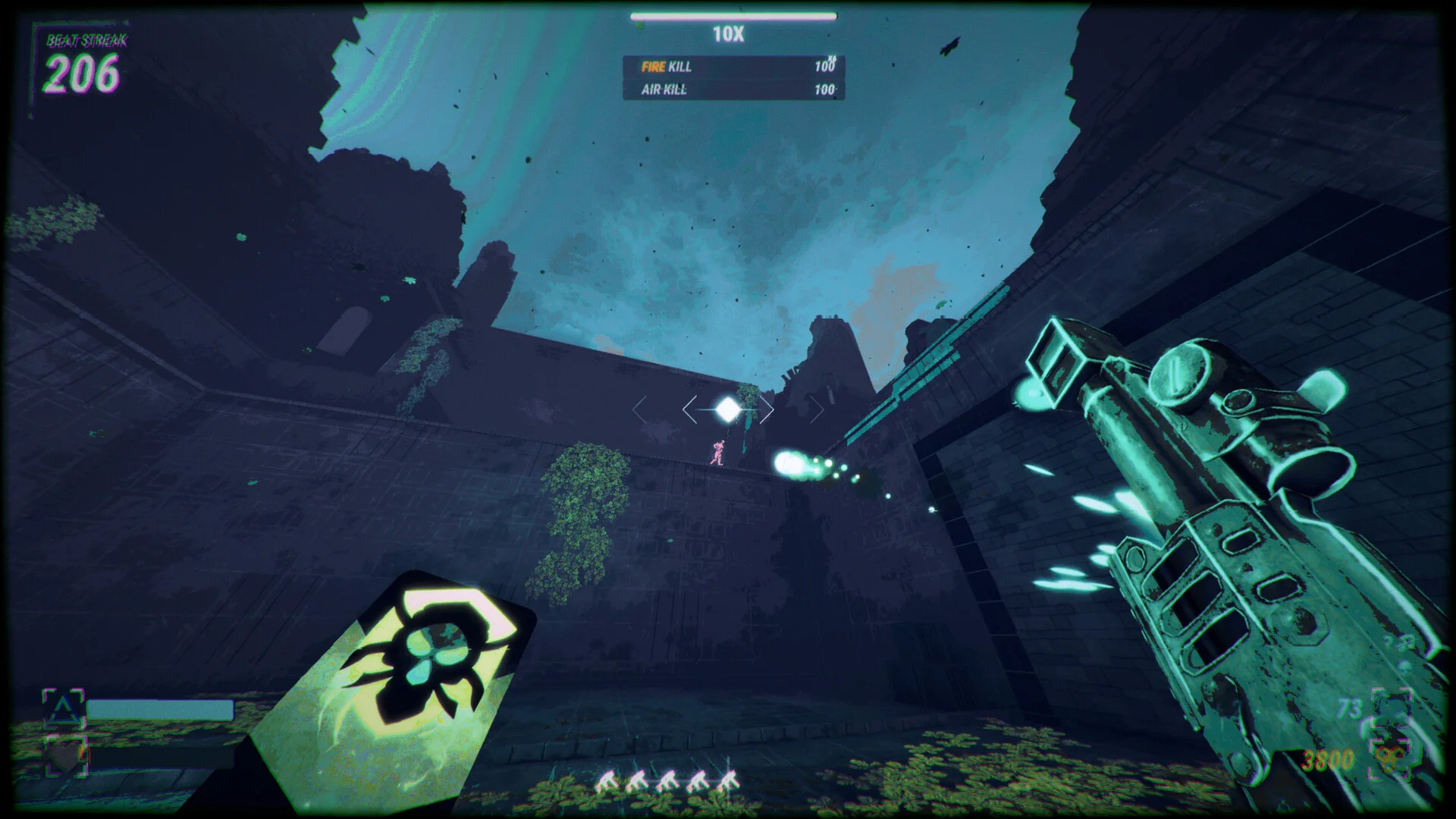 ROBOBEAT procedurally remixed weapons and stages
