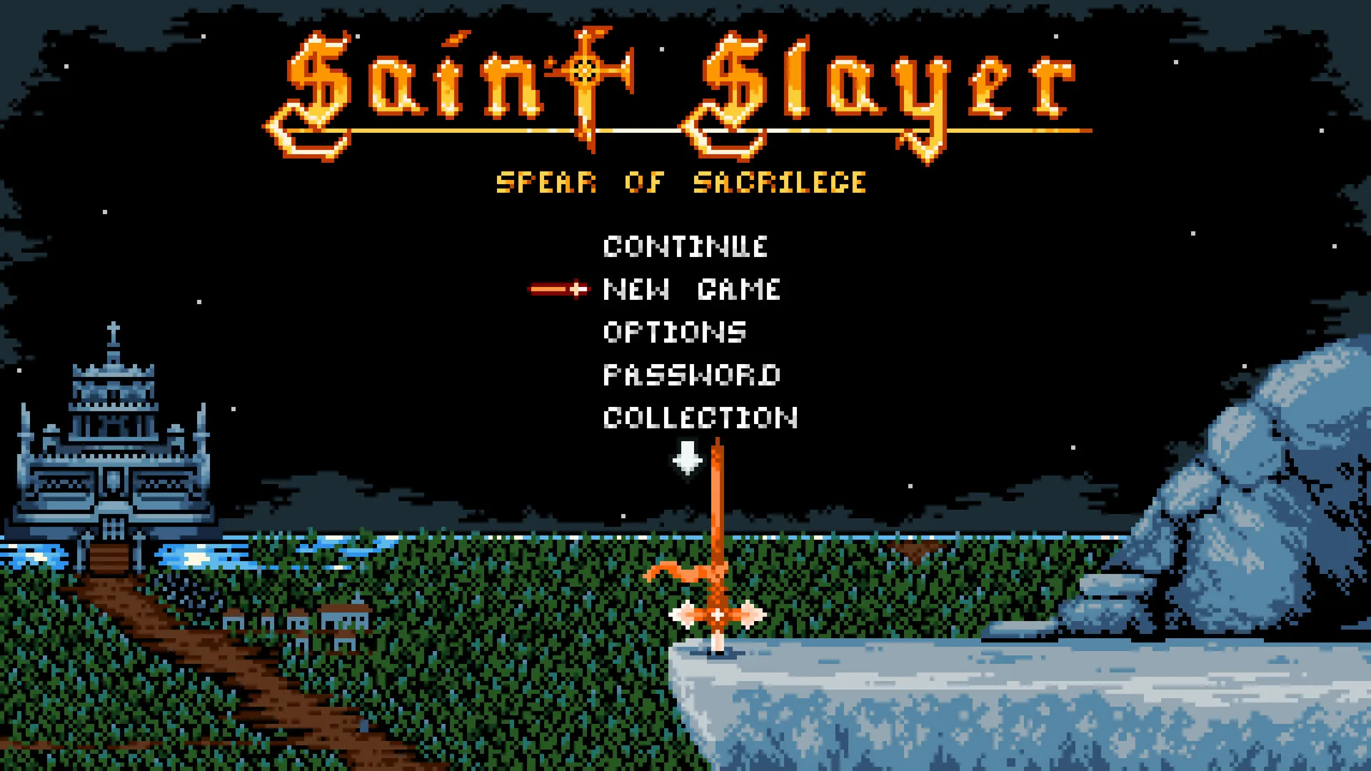 Saint Slayer two-player split-screen co-op