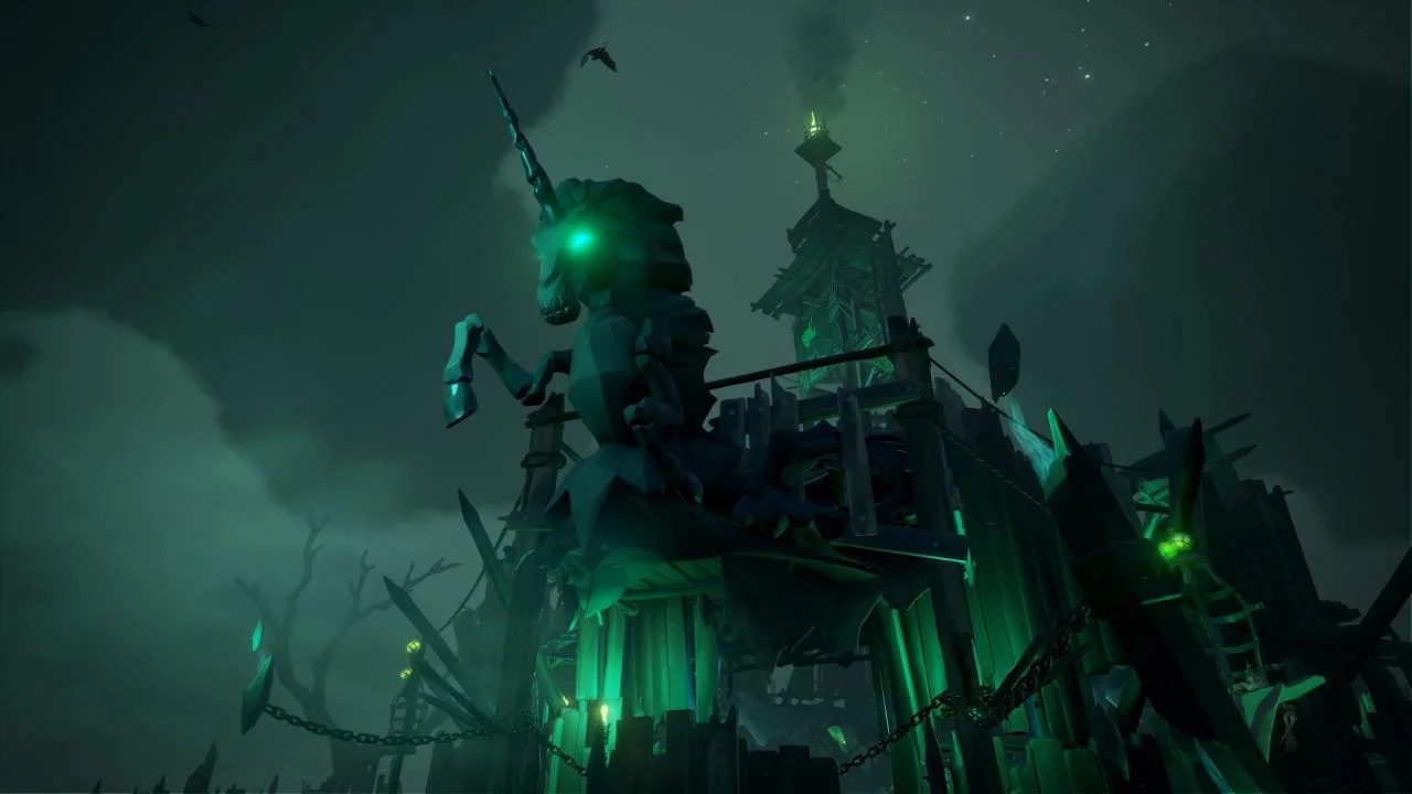 Sea of Thieves island exploration and shared world