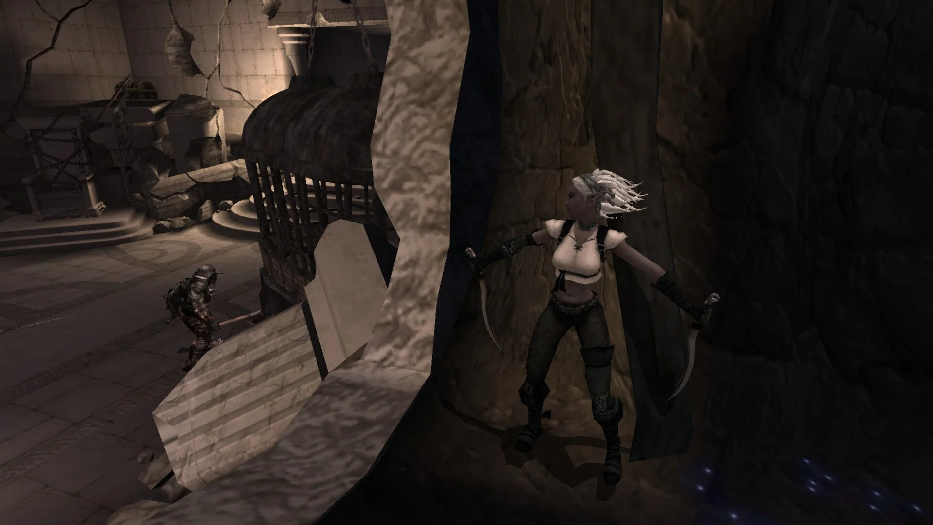 Forgotten Realms Demon Stone partial DualSense pad on Windows