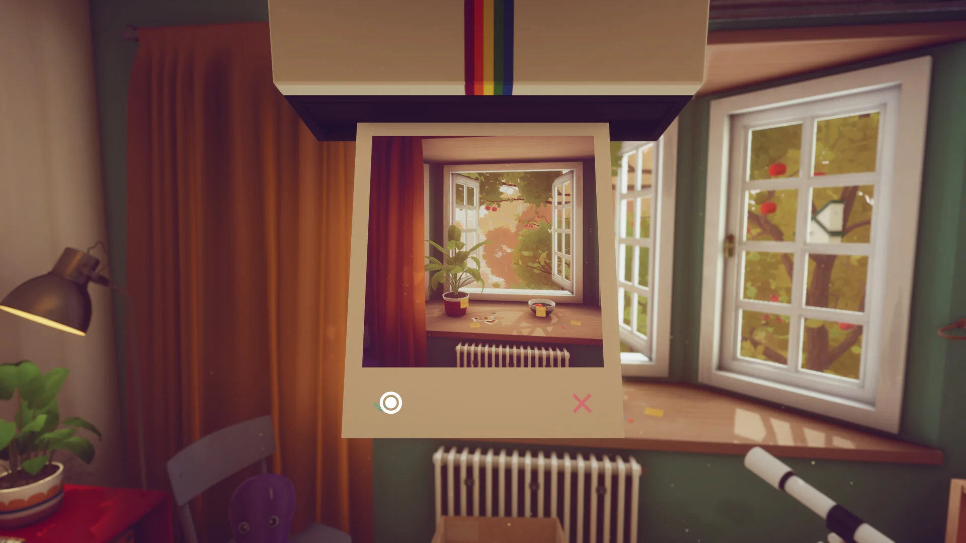 Simpler Times interactive meditation patience attention gameplay scene