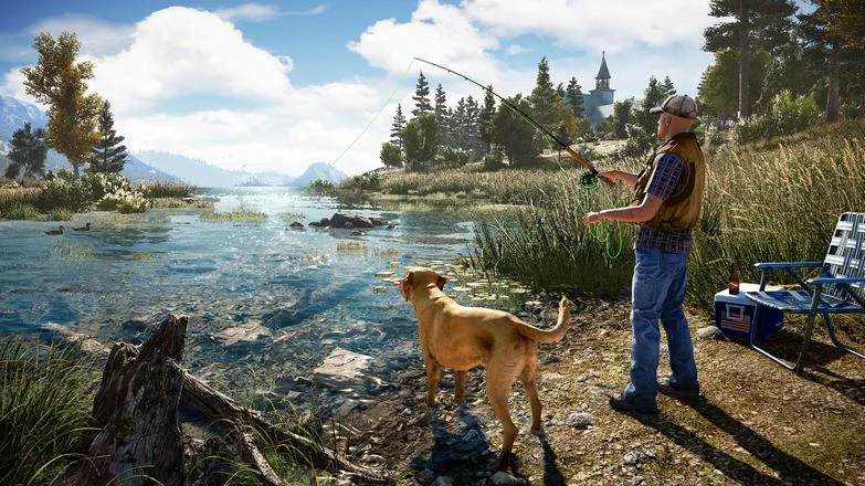 Far Cry 5 Joseph Seed compound approach