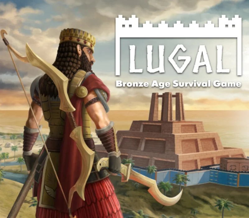Lugal Bronze Age Survival Game cover art, tribe civilization builder
